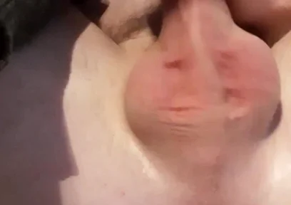 Jerking off From Above