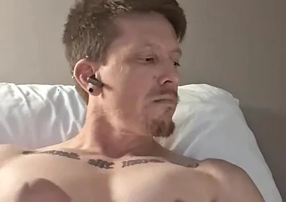 Muscular Guy Jerks off Solo with Massive Cumshot