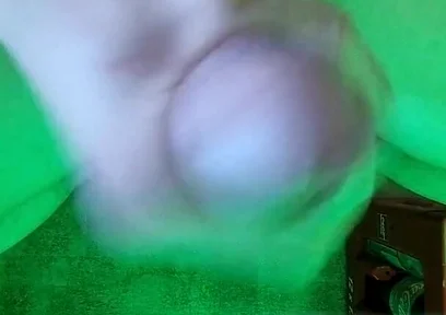 Cumming Under the Desk