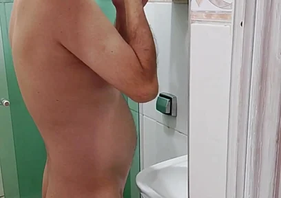 Mr. Carmona Shaving Naked