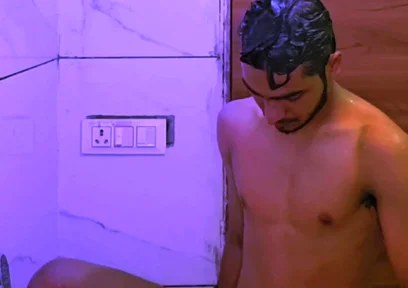 Young Boy Naked Having Fun