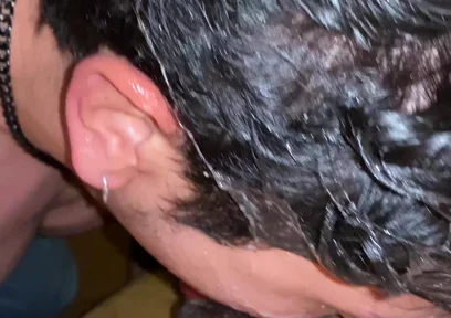 Satisfying Stepdaddy with His Deep Throat
