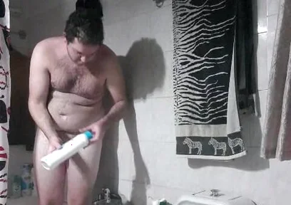 I Take a Shower in Bathroom