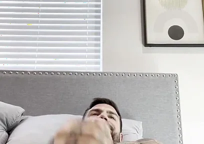 Handsome Spaniard Gets Disturbed