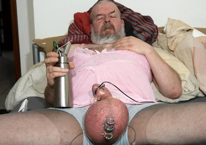 I Inflate My Sack, the Size of a Football!