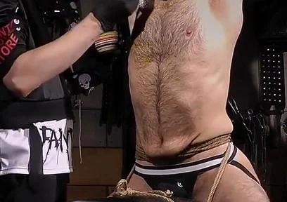 Oiled Zeus Tickling Session Stress Pose, Cyber Skin Gloves & Sensual Overload