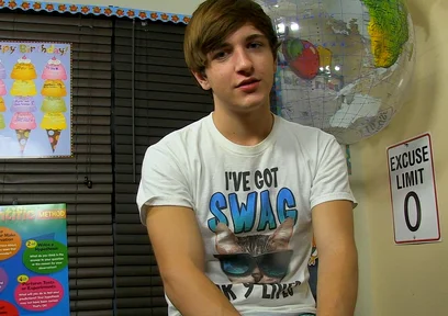 First Timer Colby on Set