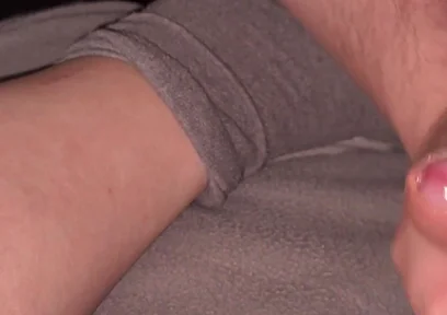 Jerking off @jerkbuddy 's Hot Little Dick Until He Cums