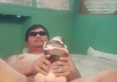Quick Fucking My Doll on My Airbed Inside My Room