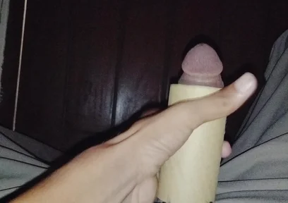 Very Hardcore Masturbation by a Big Hot Dick. It Is Drilling Again and Again
