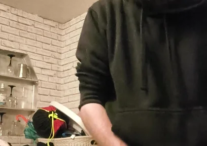 Wanking My Big Hard Dick and Smoking 2 Cigs