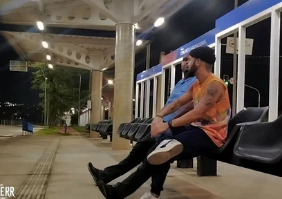 Cruising at the Bus Stop Driver and Passenger Video 1