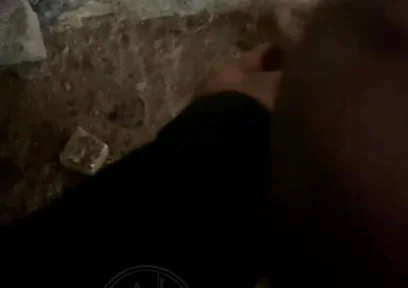 Helping Him Pee in the Street