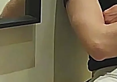 Amateur Boy Pees a Few Drops on His Flatmate's White Briefs