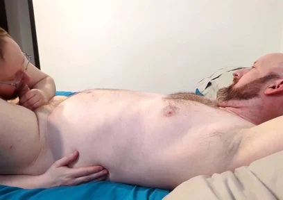 Stepdaddy Bear Fucked by Young White Bear