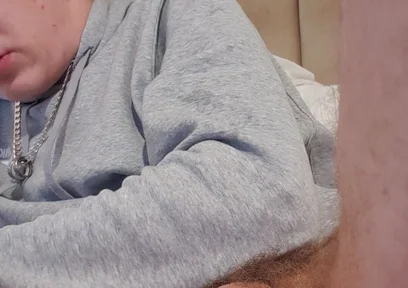 Skinny Lad Messing with Floppy Cock
