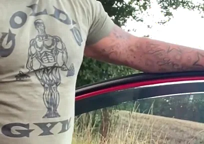 Horny Irish Fat Cock Gets His Dick Out and Cums Publicly