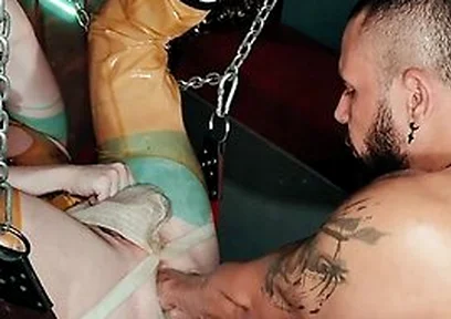 Thiago Boss Shoves His Arm Inside Sloppy Hole