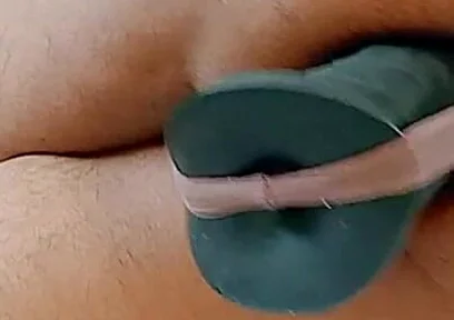 First Time I've Swallowed a Dildo This Size!