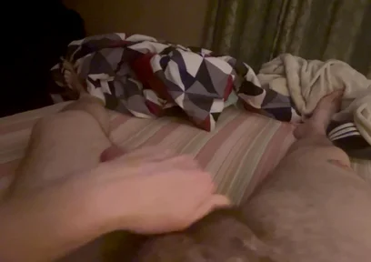 Playing with My Sloppy Wet Penis