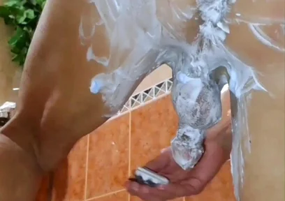 Shaving Balls and Ass