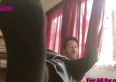 Fer Smoking in Black Socks