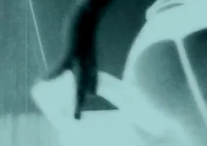Femboy in Thigh High Black Boots Fucks Giant Black Dildo with Bubble but