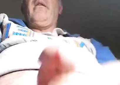 A Quick with Cumshot Just Got up From the Hot Bed