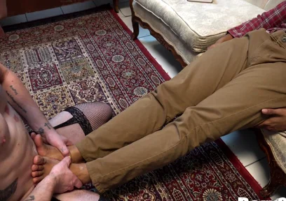 Creepy Foot Angel