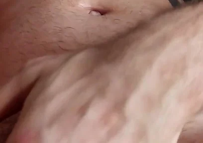 Pleasuring Myself on a Table