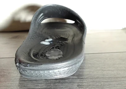 Thick Straight Cock Cums in Slippers