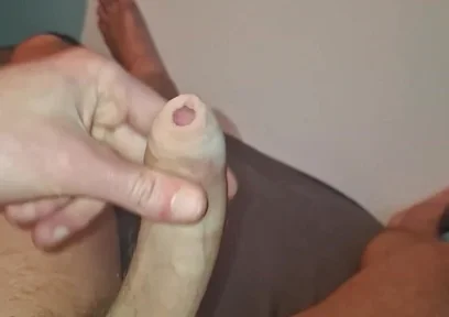Solo Male Noface Twink X - Masturbating in the Evening
