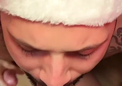 Christmas Gangbang: 3 Massive Cocks, 1 Hungry Hole (part 1)