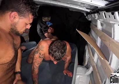 Cum Dump Van Gang Bang Interracial Gang Bang