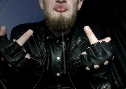 All-leather Alpha -dominates and Humiliates with Spit and Shoe