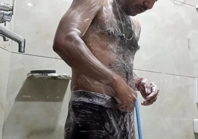 Indian Police Officer in Full Masti Mood