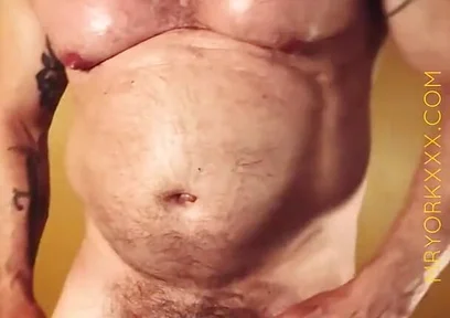 Oil, Flex, Stroke, Cum