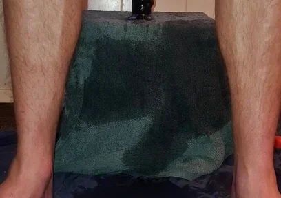 Hot Solo Male Riding His Toy Till Orgasm