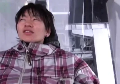 Japanese Boy Cums Twice On Gondola Lift