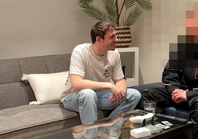 Straight Handyman Get's Sucked by Another Guy