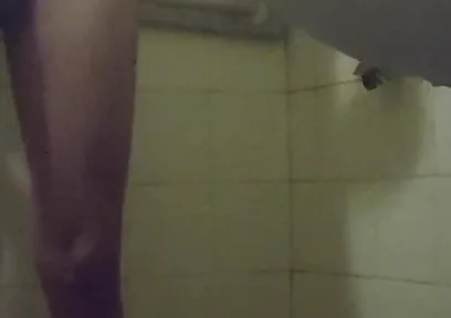 Dirty Twink Boy Takes a Bath, Jerks off and Cums