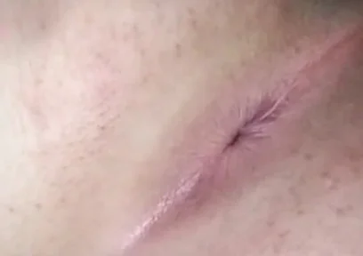 Big-assed Femboy Squeezing His Ass