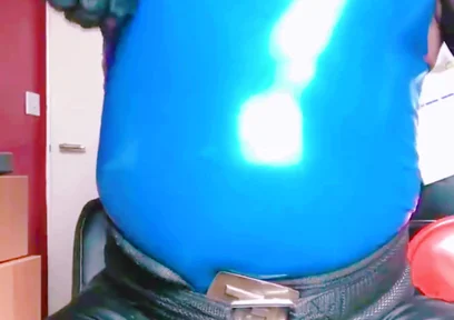 Blue Latex Verbaltit Rub