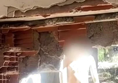 Exploring an Abandoned Building, 2 Amateur Boys Remove Their Clothes and One Starts to Bust a Nut