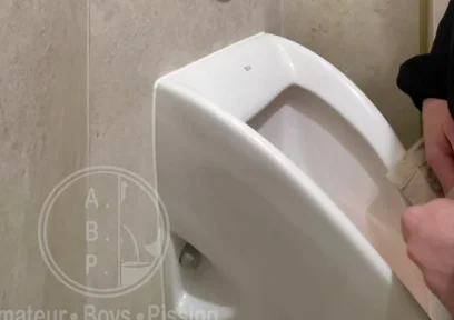 Caught the Guy Pissing in the Next Urinal