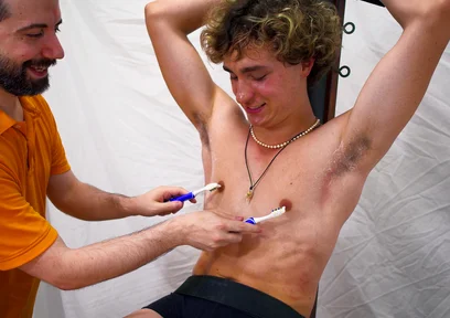 A Very Ticklish Straight Twink