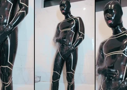 Rubber Shower Series 5 [landscape Version]