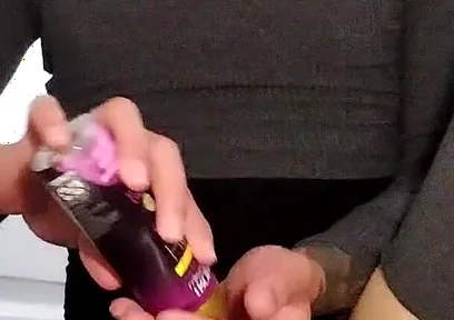 Transgender Alex Fucks Her Dildo