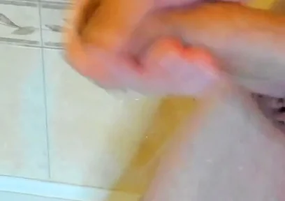 Cum Shot in the Shower