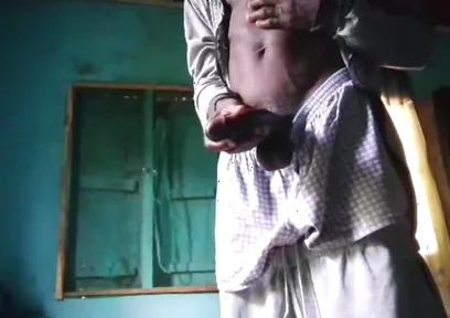 Wanking off Till Cum My Big Black Dick